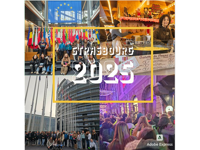 Drittortbegegnung in Frankreich mit weihnachtlichem Charme